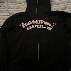 Natural Souls- Full zip hoodie Size MENS small